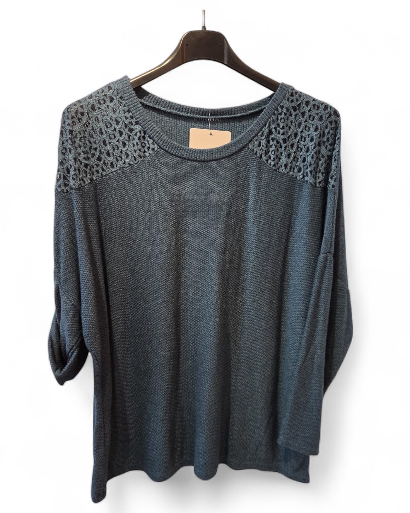 Josie long sleeve Top with crochet detail
