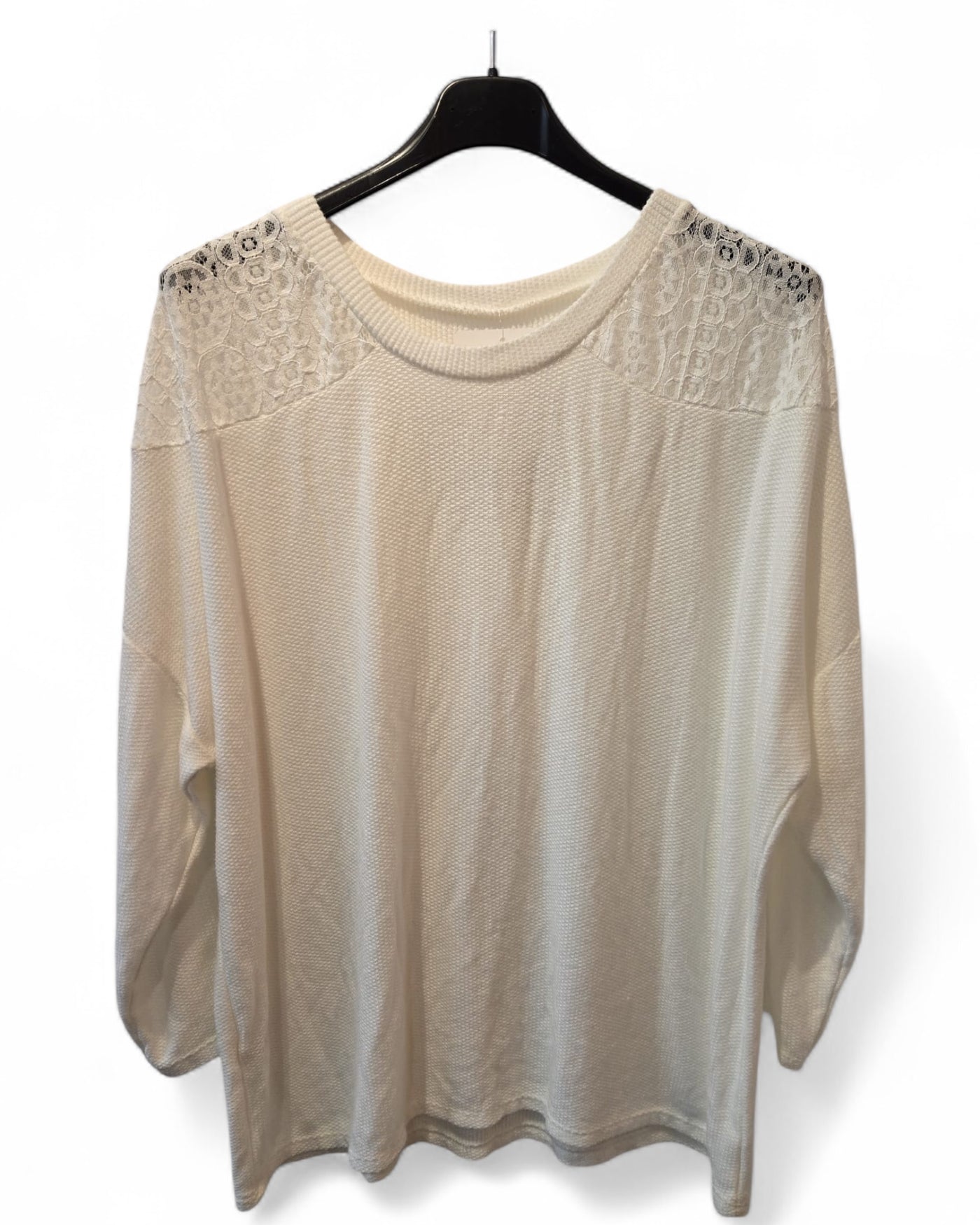Josie long sleeve Top with crochet detail